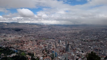 Bogotá from above